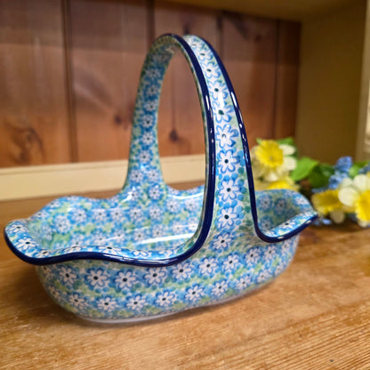 Basket with Handle   A21-2252X  Key Lime pf0526