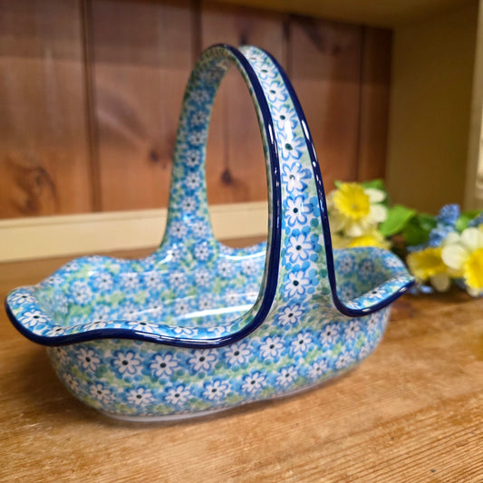 Basket with Handle   A21-2252X  Key Lime pf0526