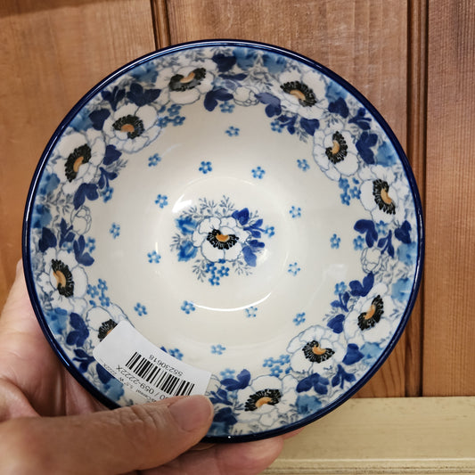 Bowl   Nesting Salad/Cereal   5.5" W   2222X ~ Snow Poppy