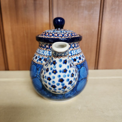 Teapot   20 oz.  119-U408C  U4 pf0526 Blue Jacek Chyla