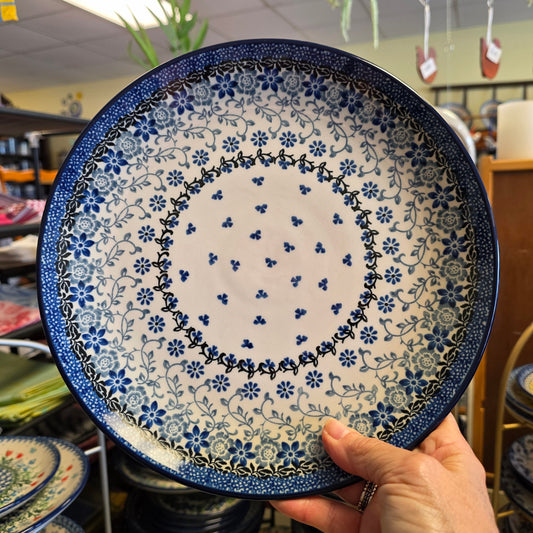 Plate   Dinner   10" 257-2158 Silver Lace