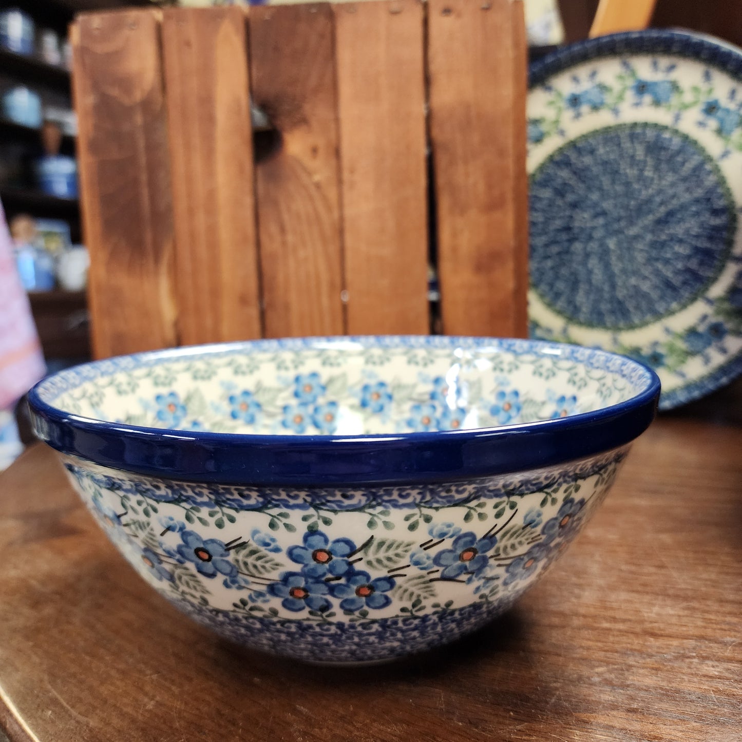 Bowl   Nesting   7.75" W 057-2272X  Parisian Posies pf0526