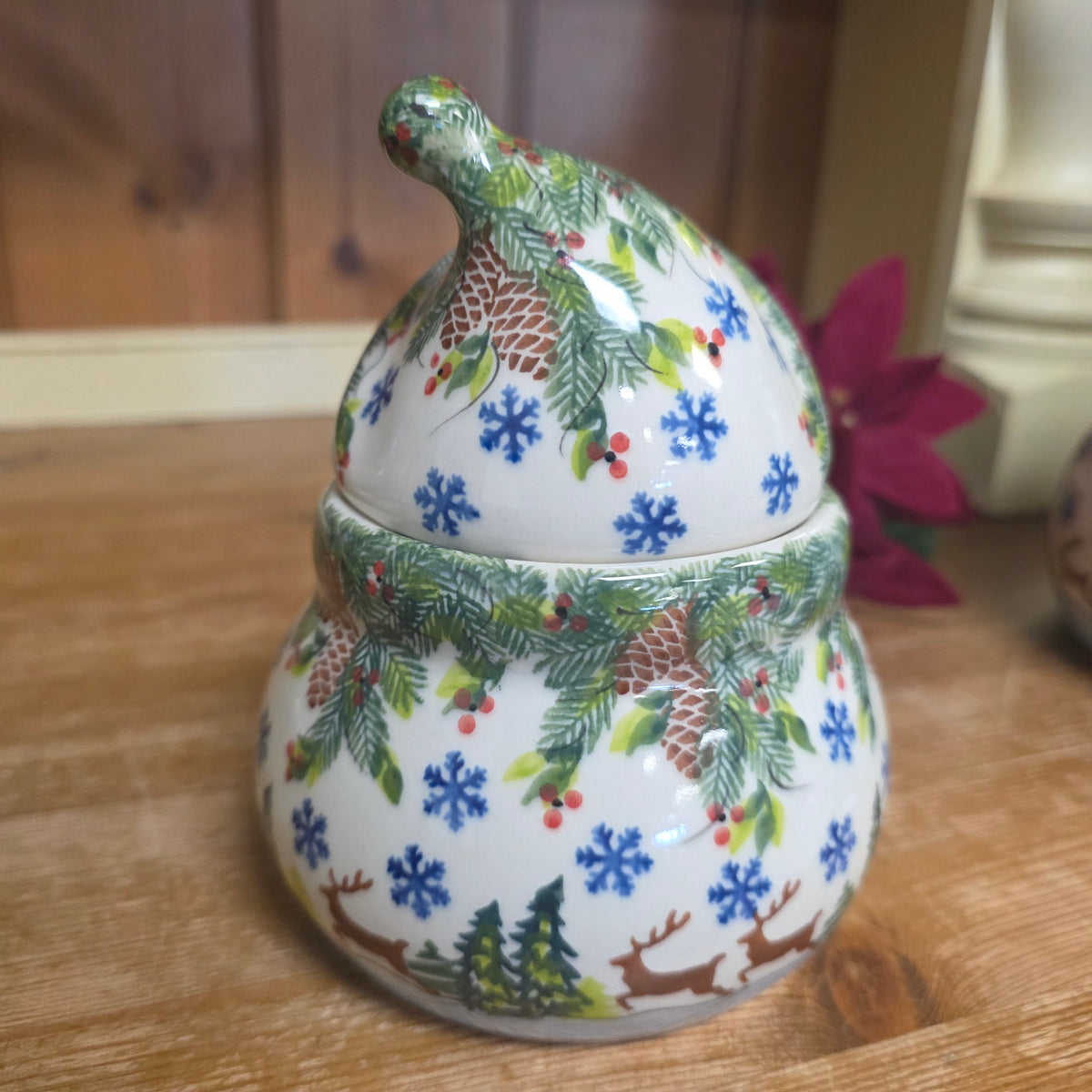 Snowman Jar Small 6"