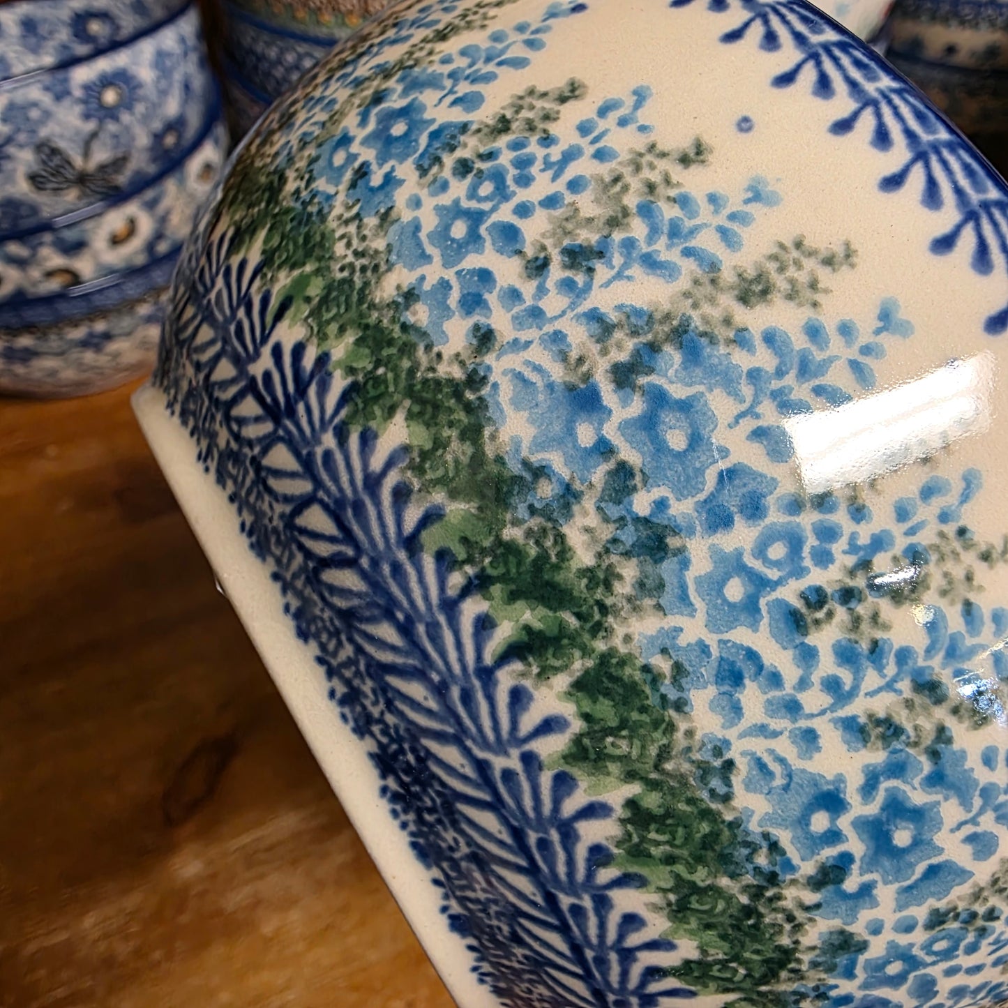 C38 ~ Bowl ~ Soup/Salad ~ 6.25"    C38-3279X  Virginia Blue Bells pf0526
