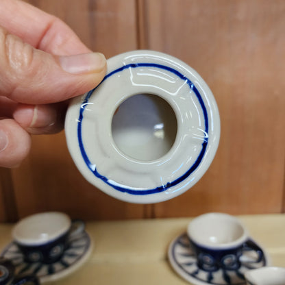 Mini Teaset Peacock