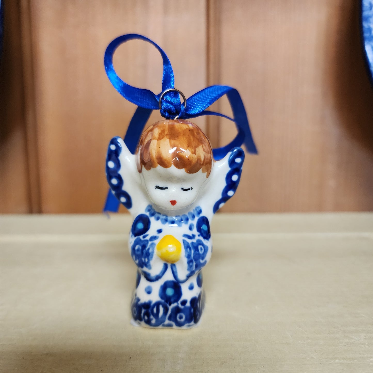 Ornament Angel Boy dots ~ Ornament