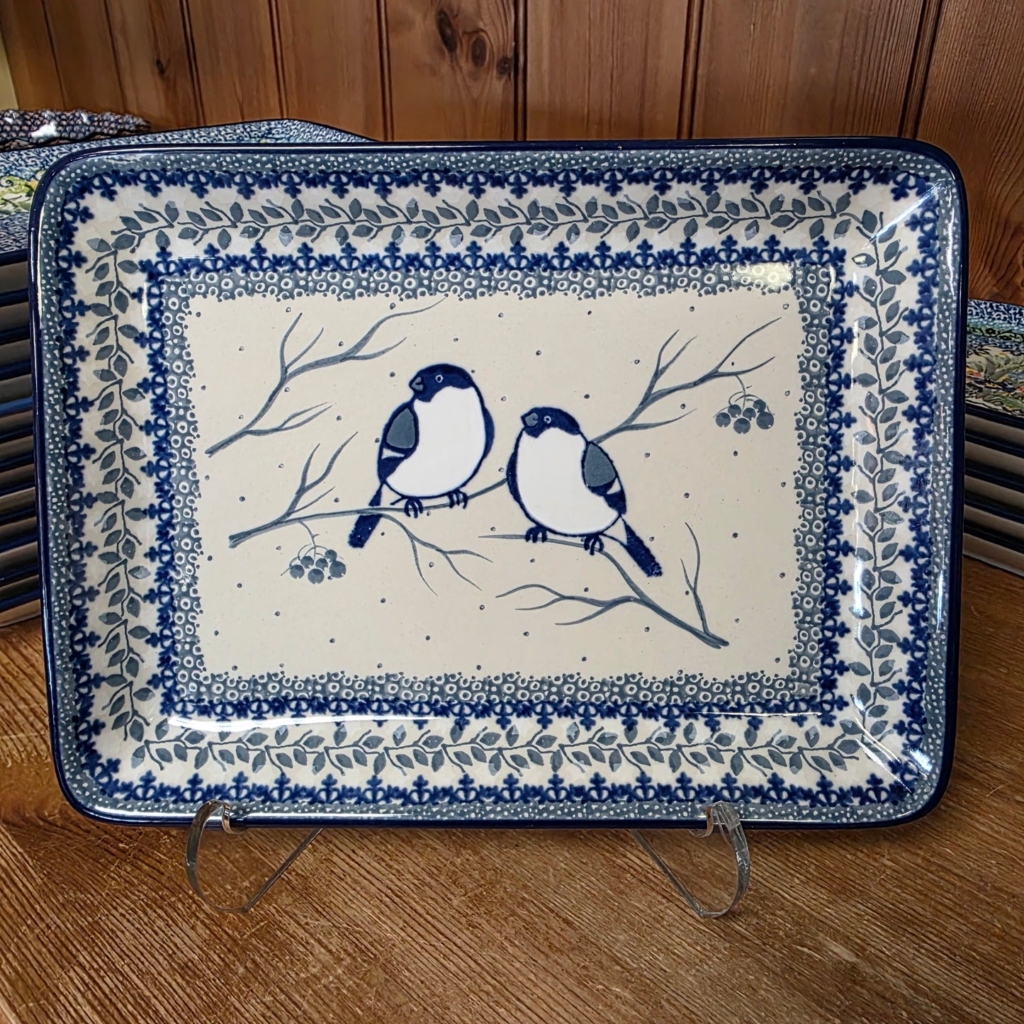 Platter Rectangular 9.5" x7"  111-U4830  U3 pf0526