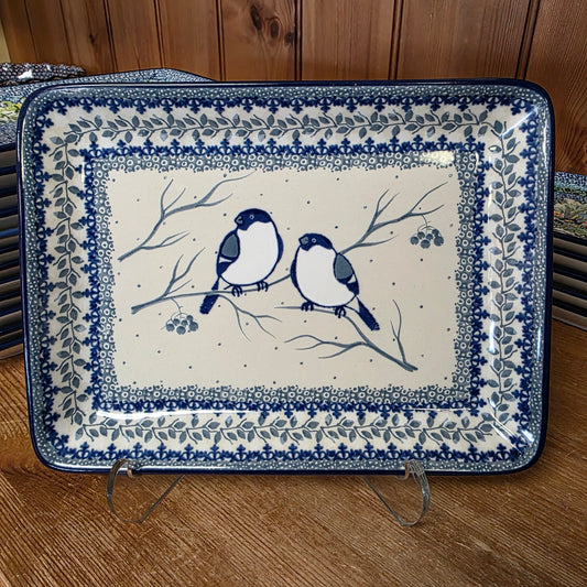 Platter Rectangular 9.5" x7"  111-U4830  U3 pf0526