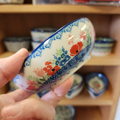 Bowl ~ 5" shallow B89 3220X ~ Whimsical Garden