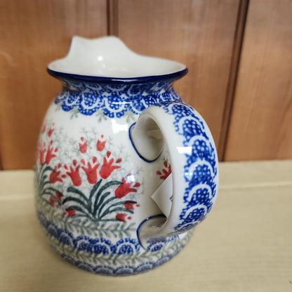 Pitcher ~ (1 qt) 078-1437X Crimson Bells