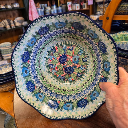 Bowl   Wavy Edge   Medium  10" 692-U4572  U4 pf0526