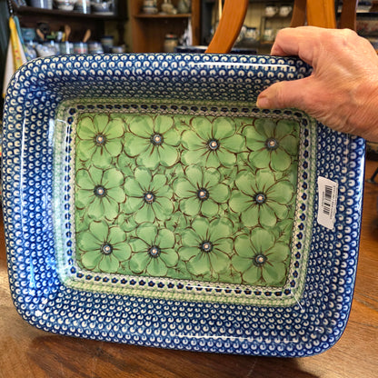 Baker   Rectangular w/Rim   Lasagna    11.25" x 13.75" U408A ~ U4