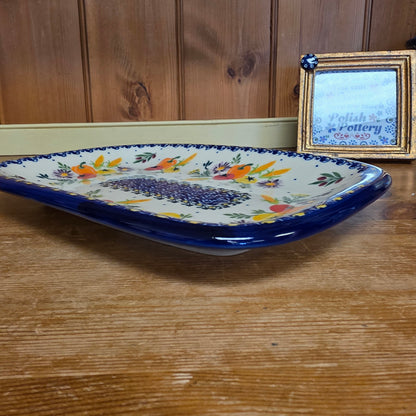 Platter 11"x8" Rectangular Veggies