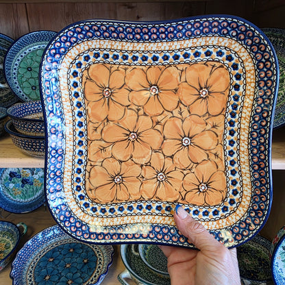 Tray   Square Fluted (9.5 in.)   U408B ~ J Chyla