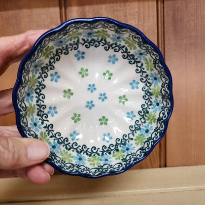 Bowl   Scalloped   4.5"   2362X ~ Beach Sparkle