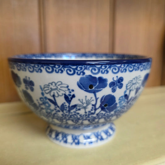 Bowl w/Pedestal   5.25"W  206-2902X  Evening Poppy pf0526