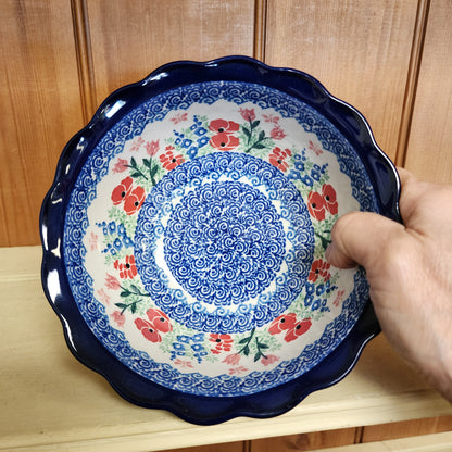 Bowl   Scalloped Edge   7"   3220X ~ Whimsical Garden