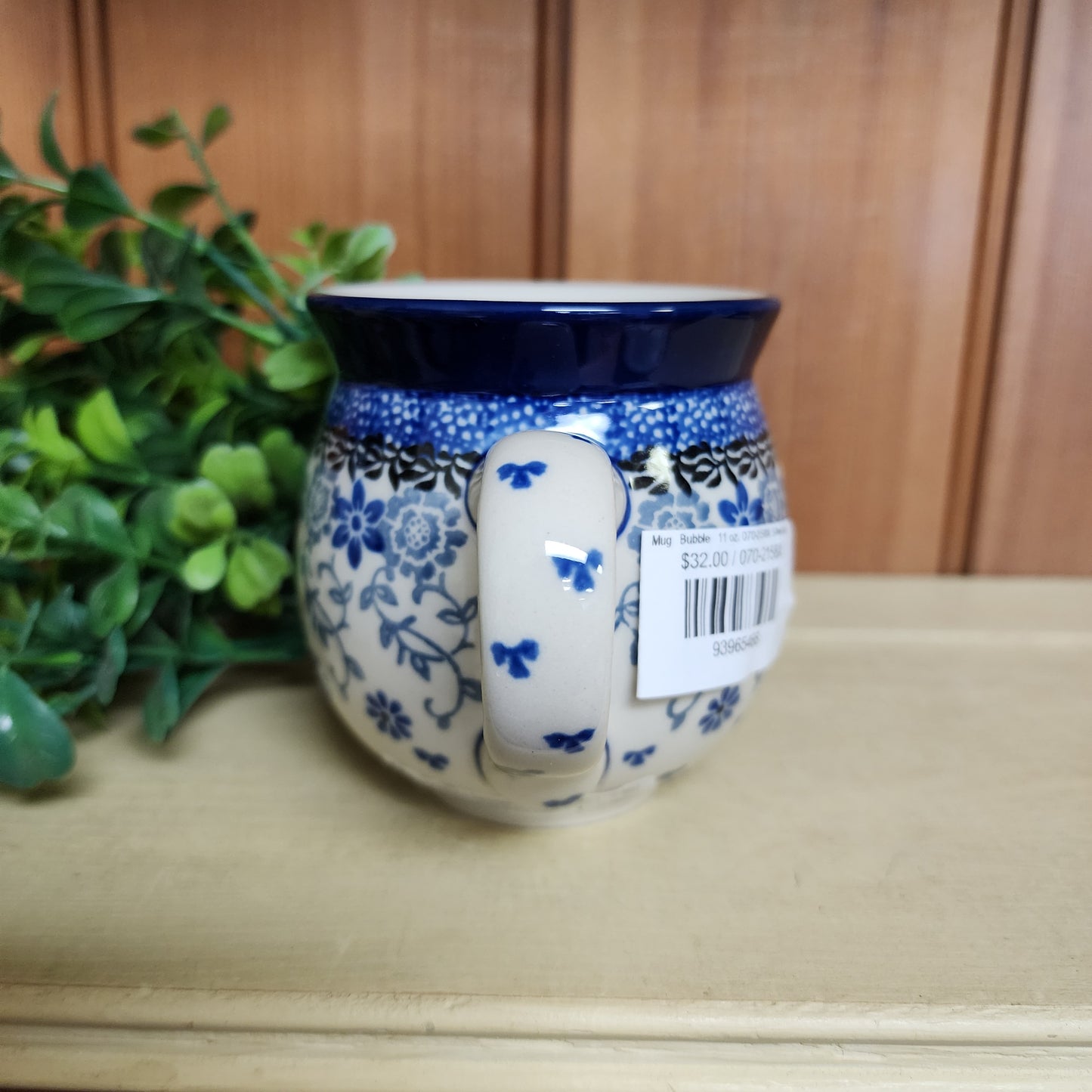 Mug   Bubble   11 oz. 070-2158X  Silver Lace pf0526