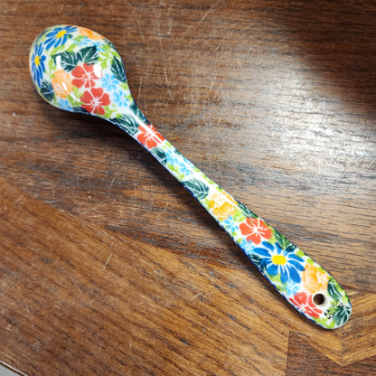 Spoon 8" ~ "a" multi color