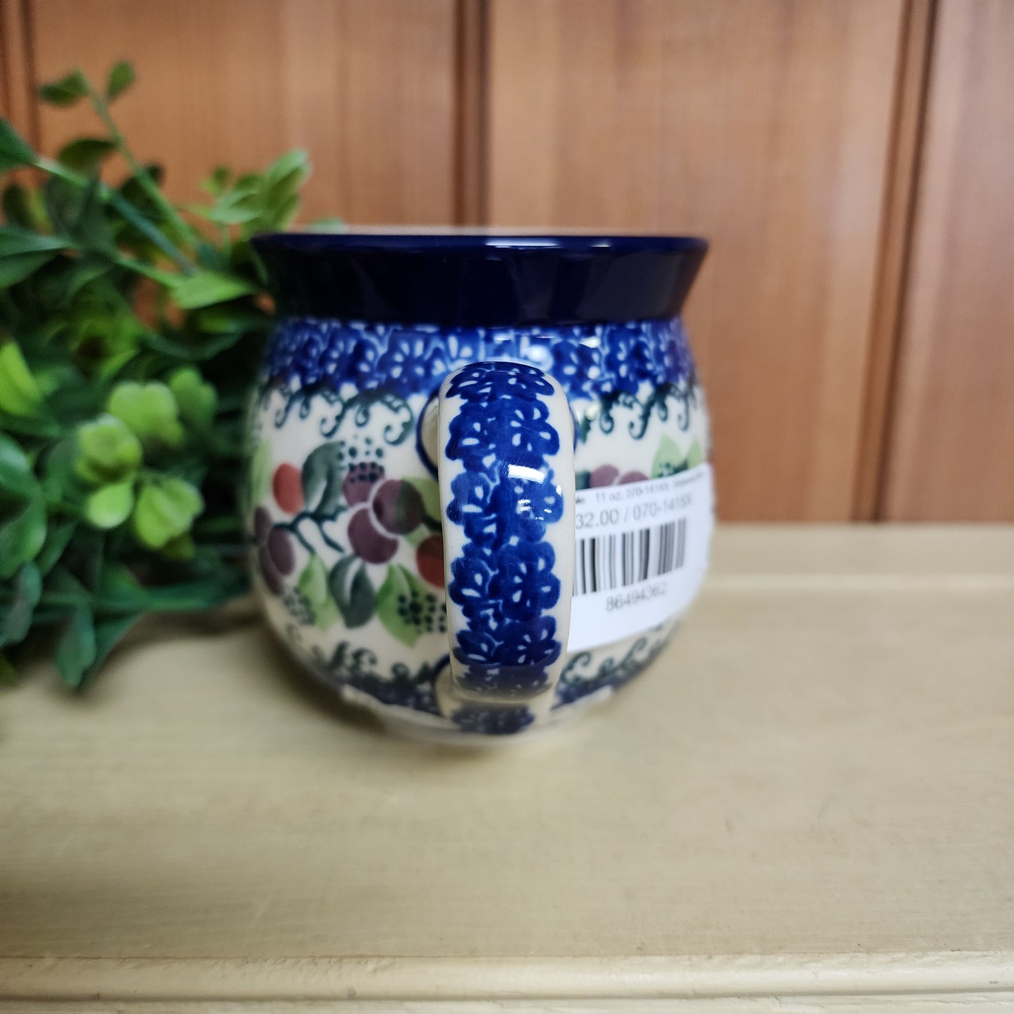 Mug   Bubble   11 oz. 070-1418X  Burgandy Berry Blue pf0526