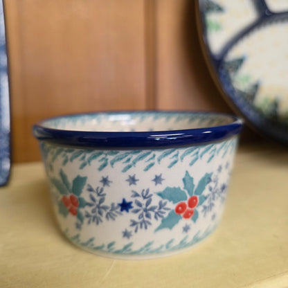 Bowl   Ramekin   3.75" 409-2973X  Winter Holly pf0526