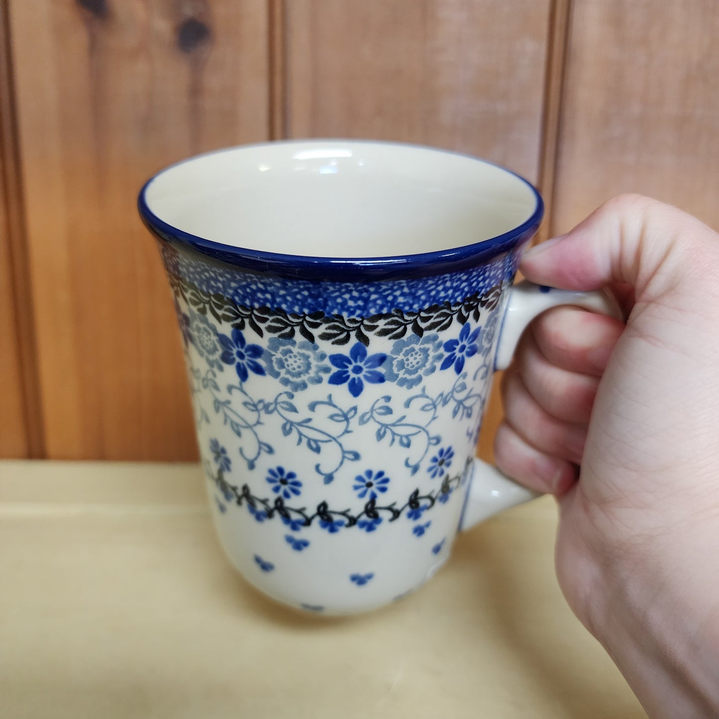 Mug   Bistro   16 oz. 812-2158X  Silver Lace pf0526