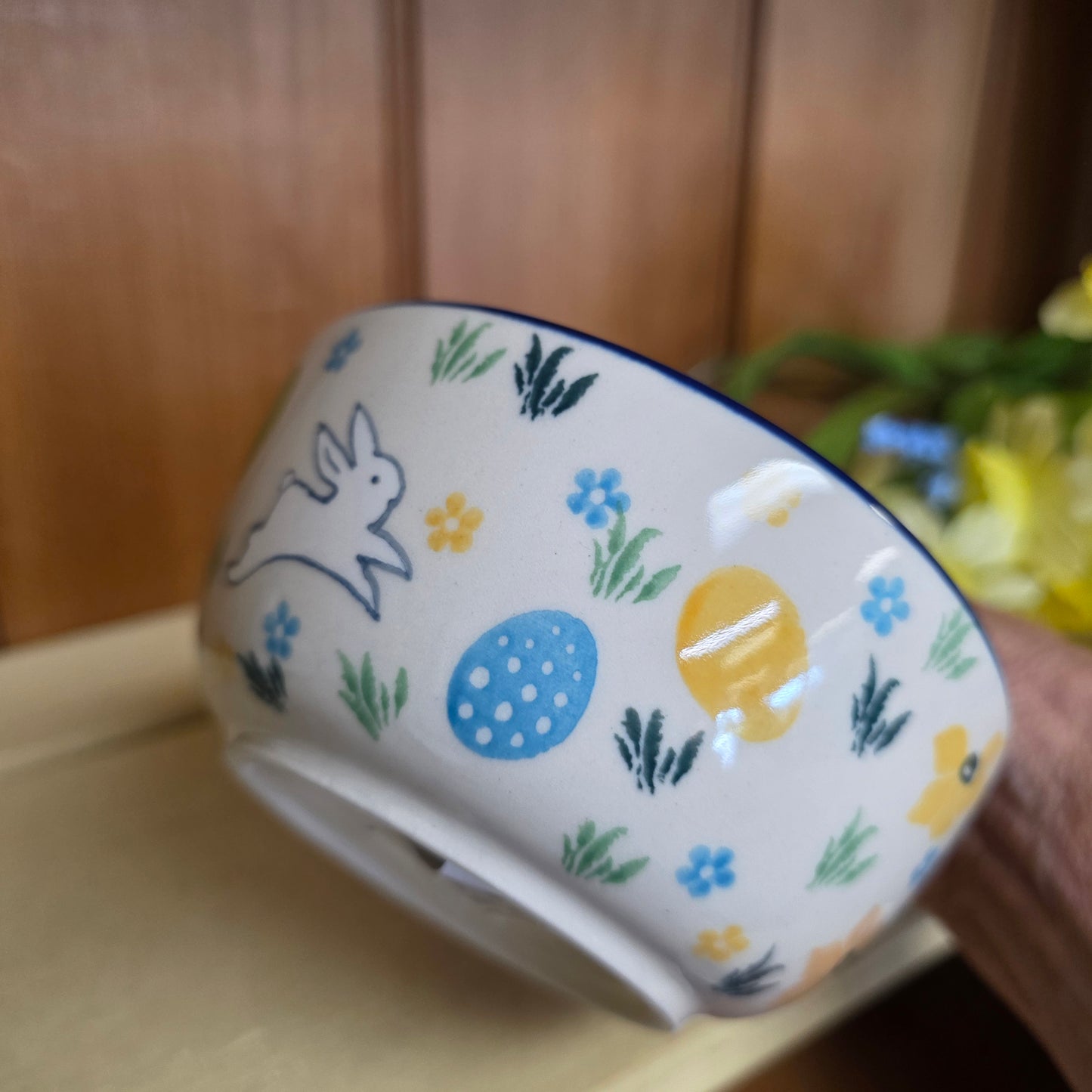 Bowl   Ice Cream   4.5" 017-3348X  Snow Bunny pf0526