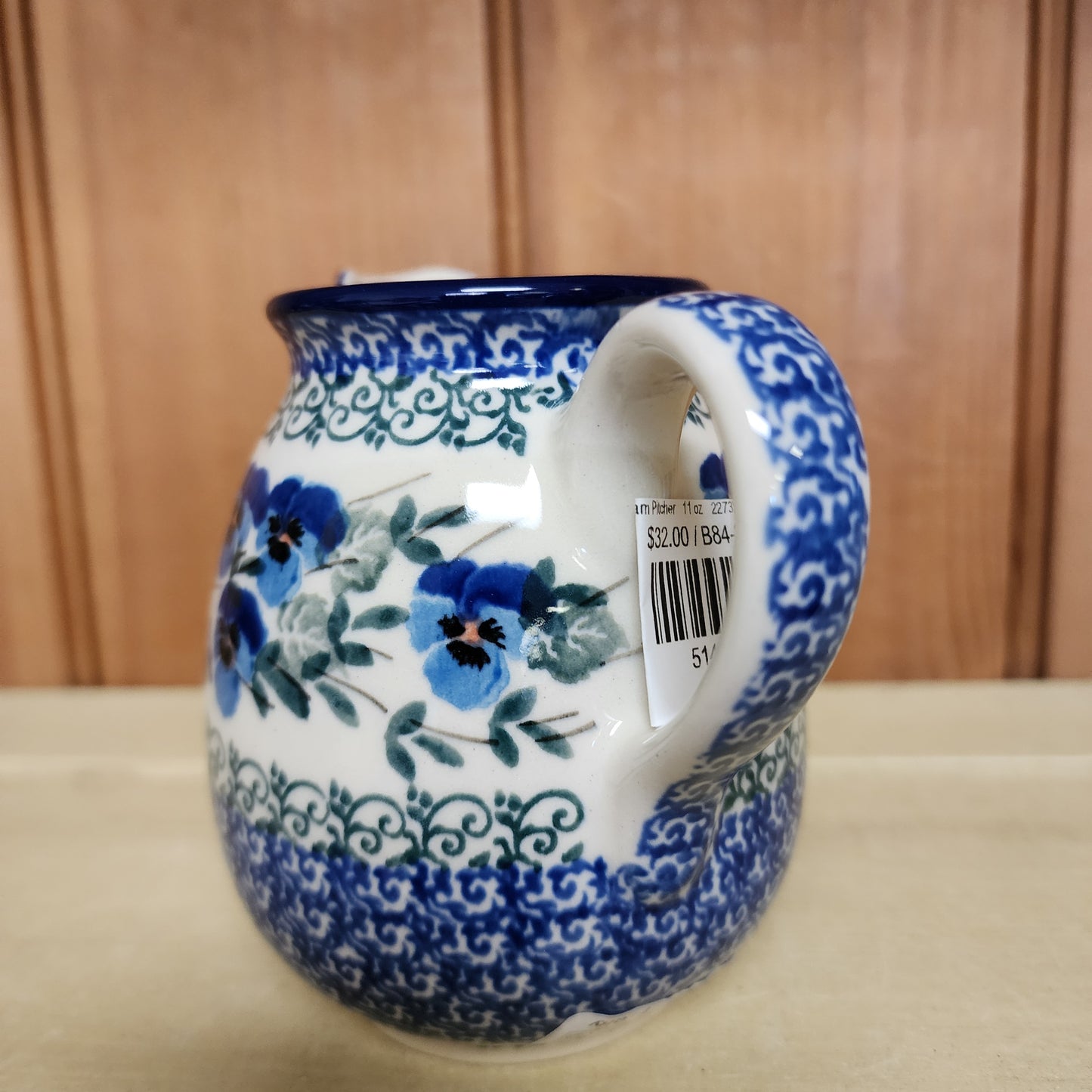 Cream Pitcher   11 oz    2273X ~ Winter Viola