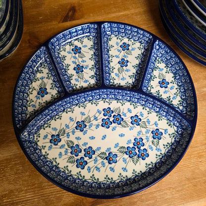 Dish   Divided   10"   2272X ~ Parisian Posies