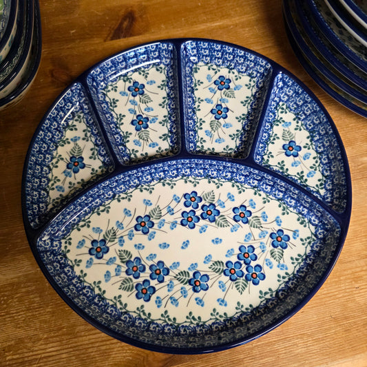 Dish   Divided   10"   2272X ~ Parisian Posies