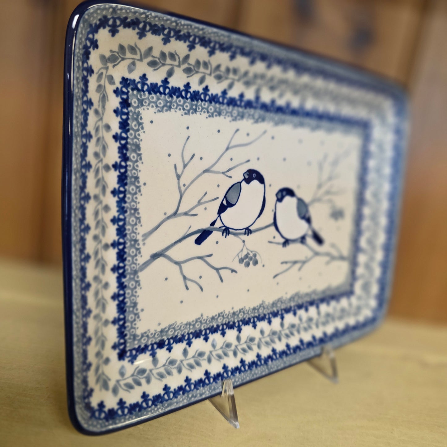 Platter Rectangular 9.5" x7"    U4830 ~ U3 ~ M. Starzyk