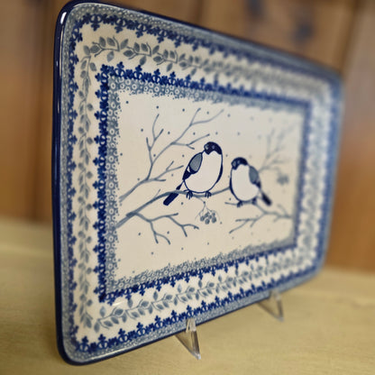 Platter Rectangular 9.5" x7"    U4830 ~ U3 ~ M. Starzyk