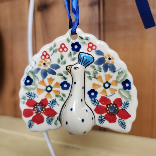 Ornament  Peacock ~ Posies DPLC