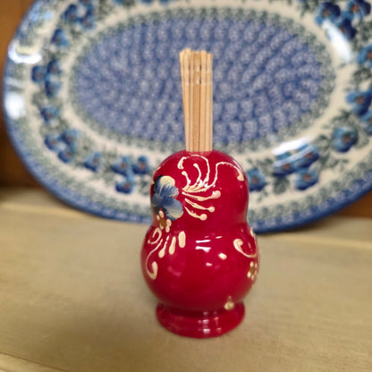 Wooden (A~Red) toothpick holder