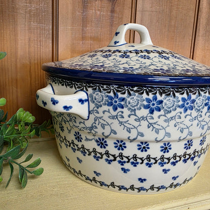 Covered Casserole (2 qt)   278-2158X  Silver Lace pf0526