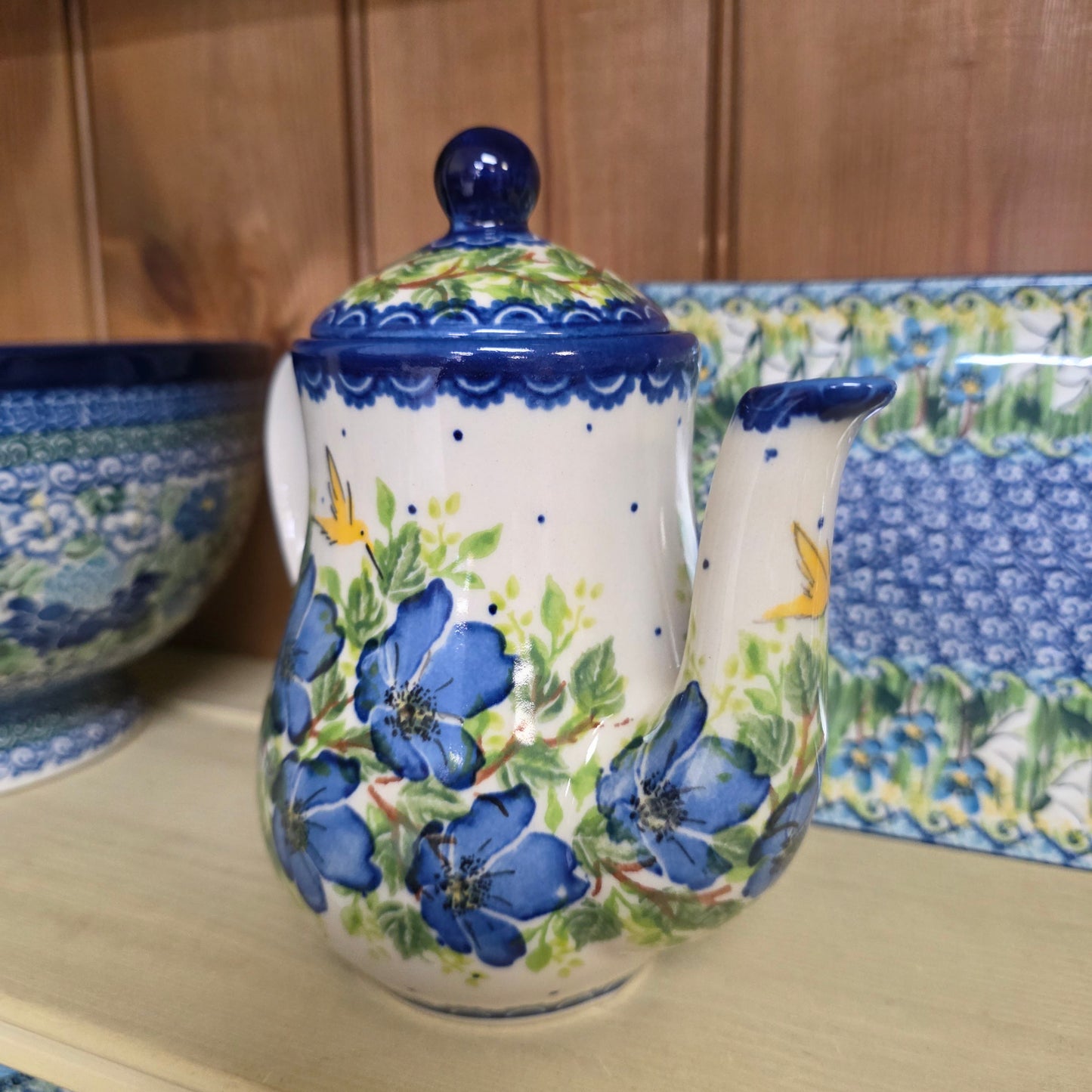 Teapot Yellow bird / 3 cups / 7" 1166
