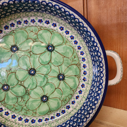 Round Baker w/handles - 9"     U408A ~ U4