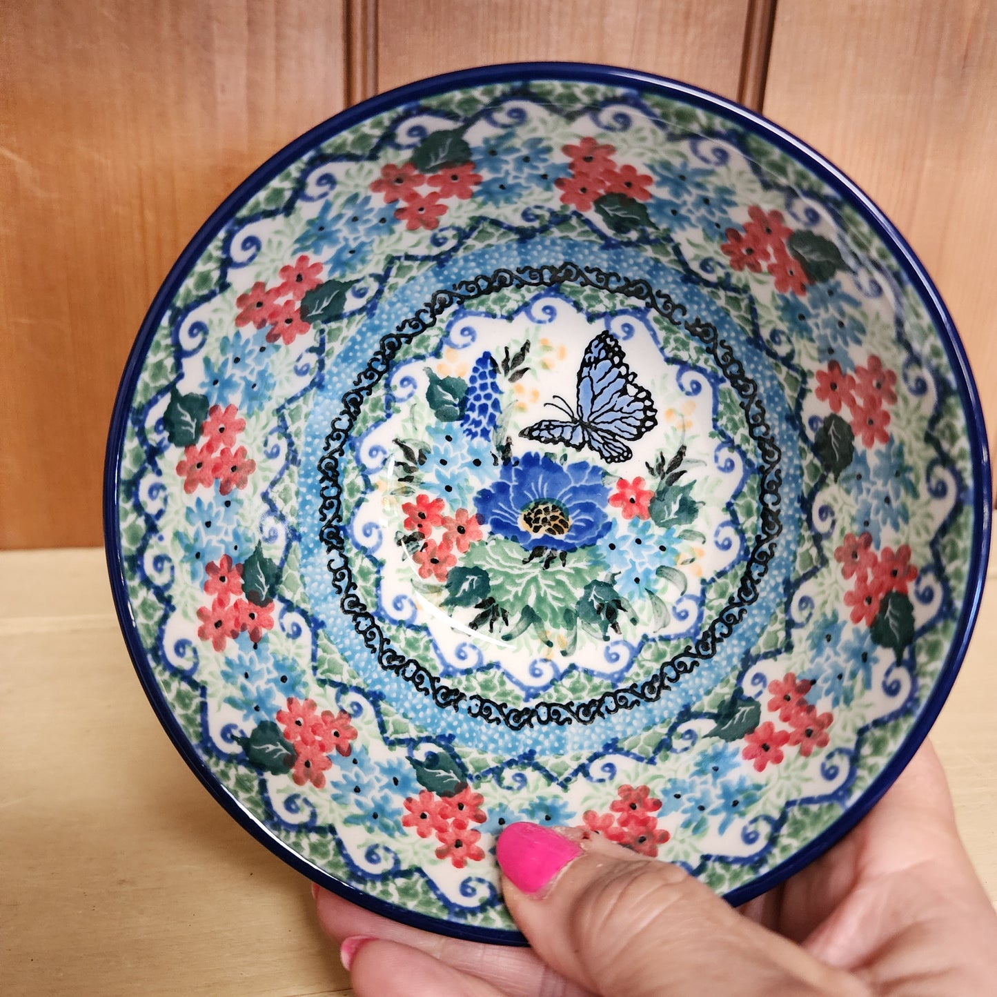 Bowl ~ Nesting Salad/Cereal ~ 5.5" W 059-U4600 pf0425   1.5 cups