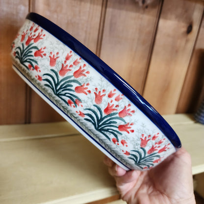 Baker Oval   9.5"    1437X ~ Crimson Bells