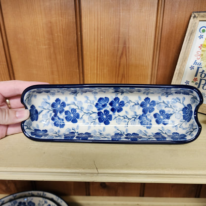 Corn Holder ~ 8.5" 397-3428X Timeless Blue PF0526