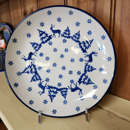 Plate   7.75" Dessert    1931X ~ Snowy Pines