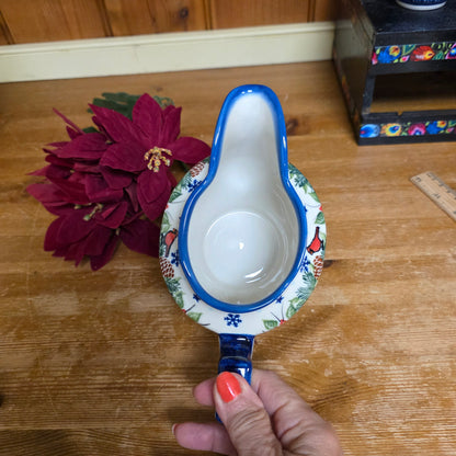Gravy Dish Cardinal Poinsettia 710