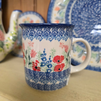 Mug   Straight Side   10  oz 236-3220x whimsical Garden