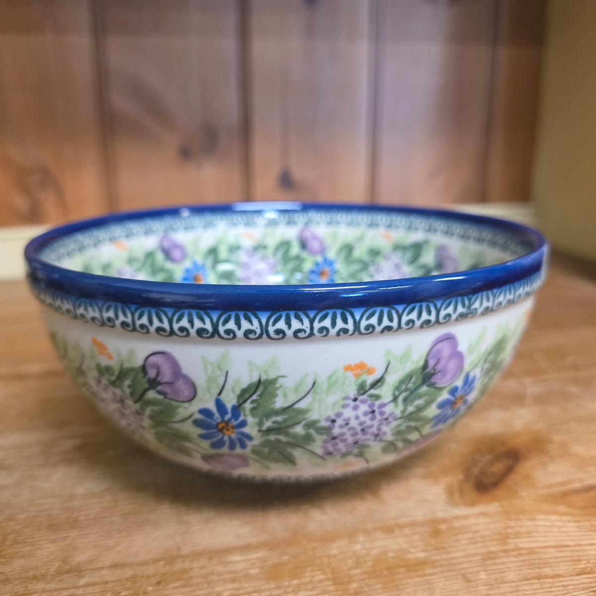 Bowl ~7.5" Purple 902 /  7.5"x3.5 / 7 cup