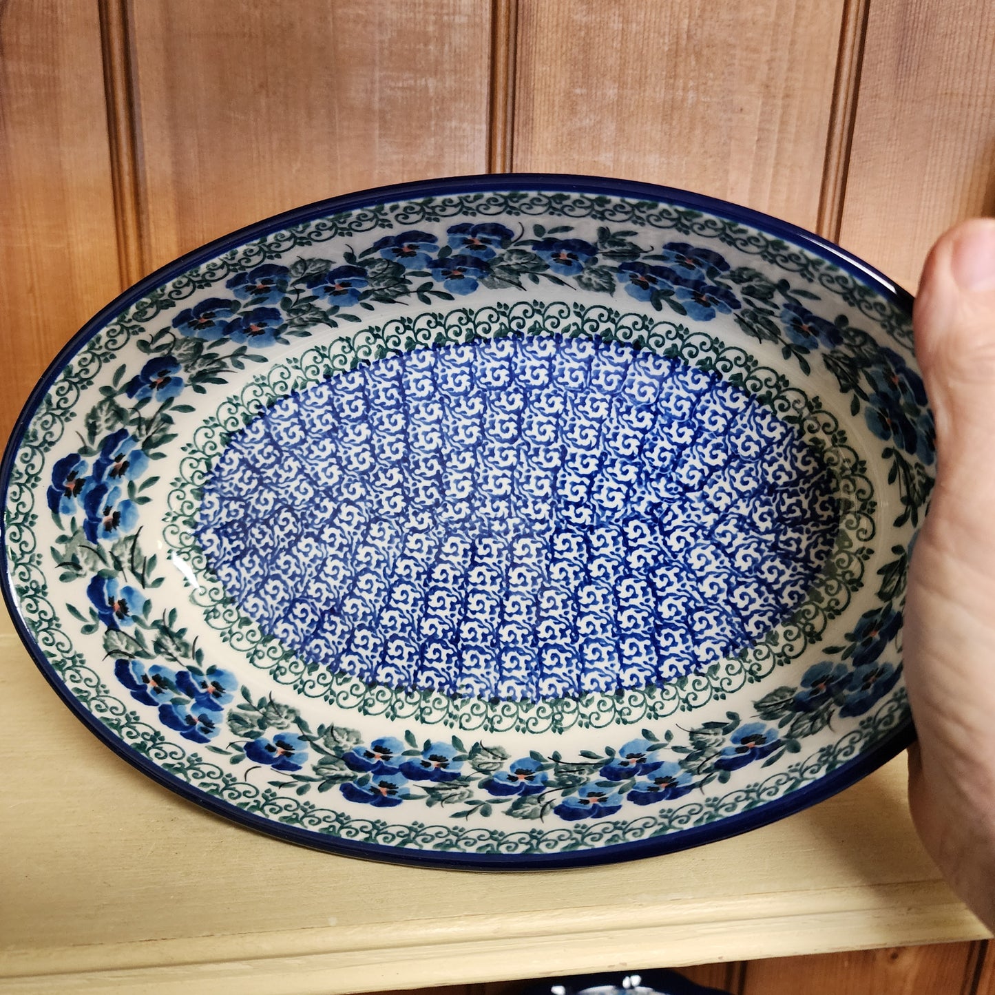 Baker Oval   9.5"    2273X ~ Winter Viola