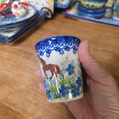 Tumbler 5 oz / Horse 1311 / (3") toothpick holder