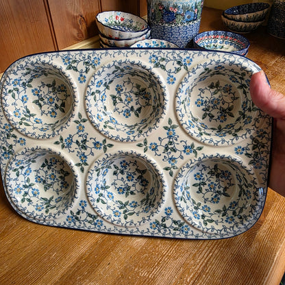 Muffin Pan   811-2089X  Forget Me Knots pf0526