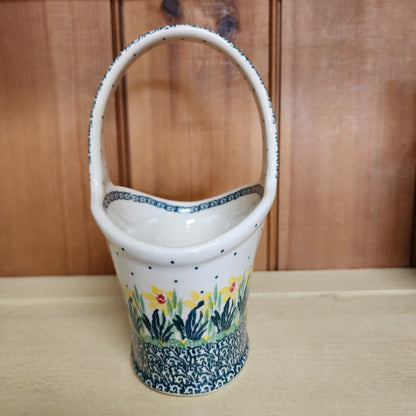 Basket with Handle     2777Q ~ Daffodil