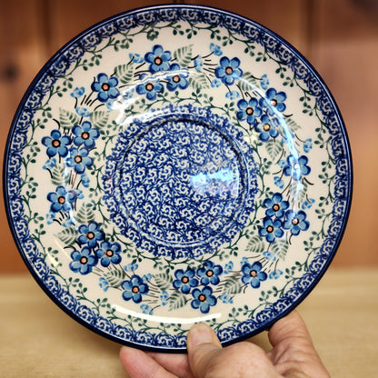 Berry Bowl w/ Saucer ~ 8"W 2272X ~ Parisian Posies
