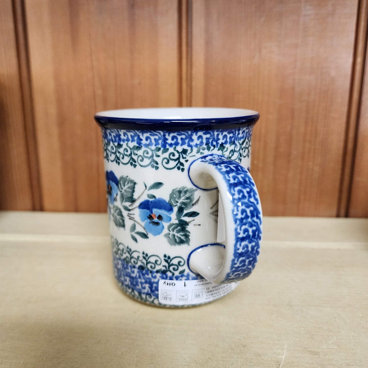 Mug   Straight Side   10  oz 236-2273X  Winter Viola pf0526